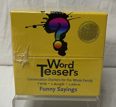 Word Teasers - Wordteasers Flash Cards Funny Sayings Idioms 2021 Elm Education