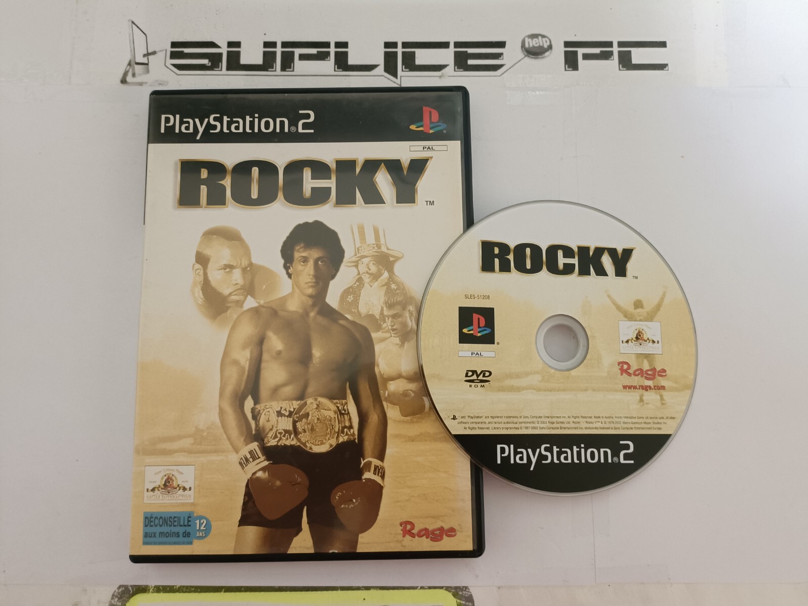 ROCKY (SANS NOTICE) - PS2 - JEUX FR