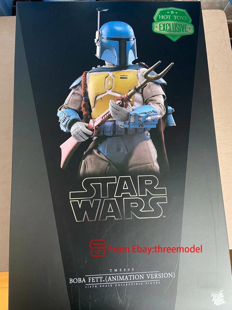 Hot Toys HT 1/6 TMS006 Star Wars Boba Fett Animation Ver Action