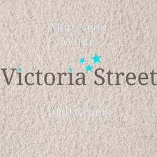 Victoria Street Glitter - Neon Matte Brilliant White - Fine 0.008" / 0.2mm Snow