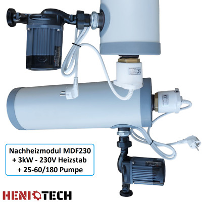 Nachheizmodul Elektrischer Durchlauferhitzer MDC230 - MDC 400 mit 230V Heizstab