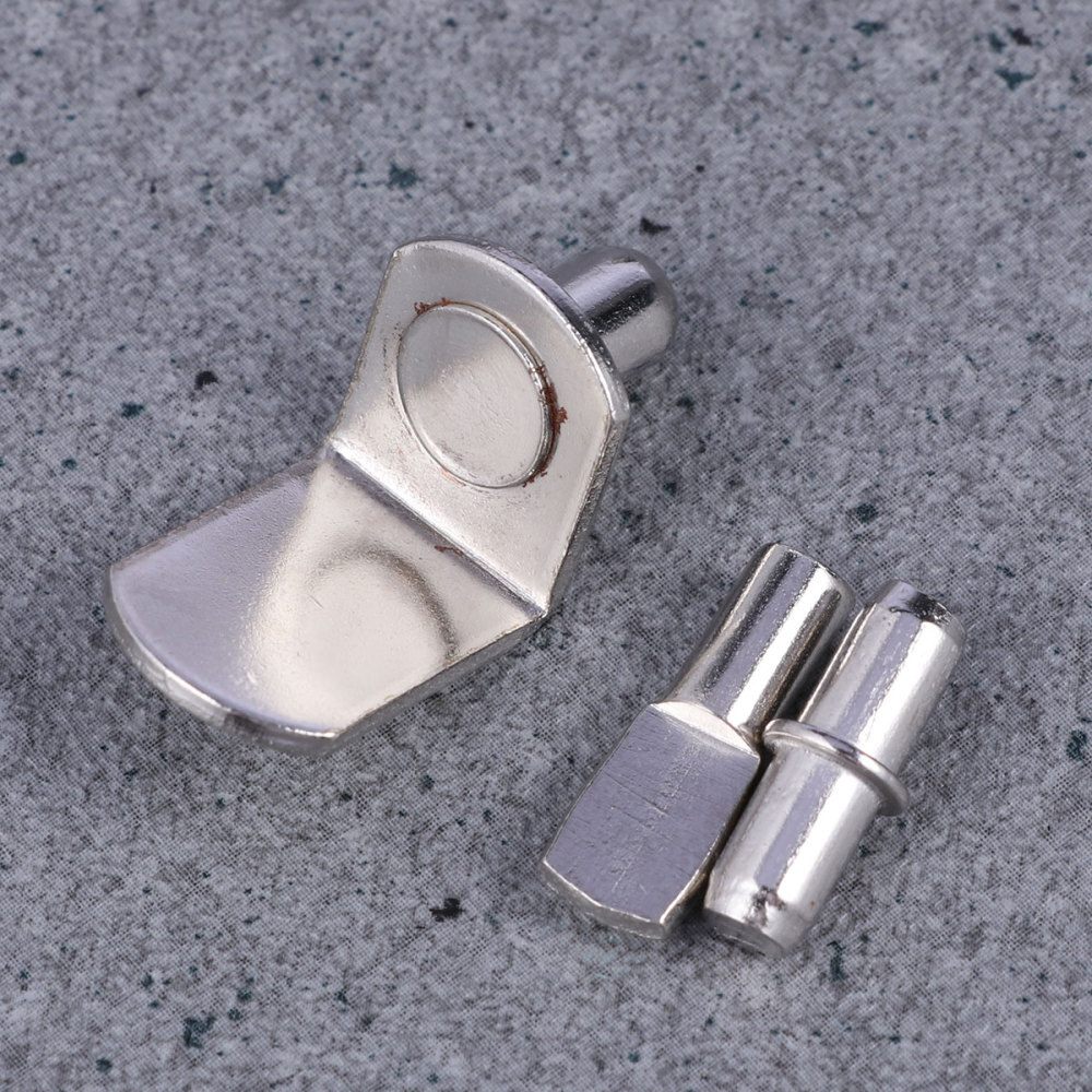 60-Pack Cabinet Shelf Pegs - Durable Shelf Bracket Holders for Secure Storage-image