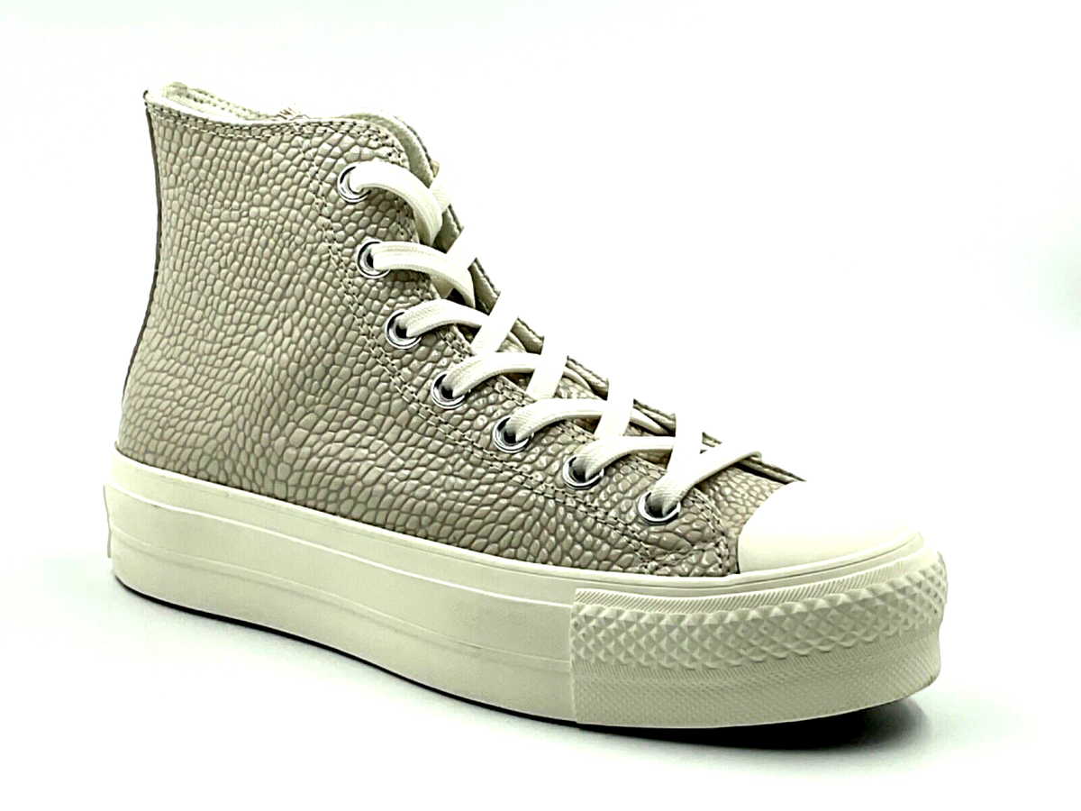 Converse Chuck Taylor All Star Women's Snakeskin-Woven Platform High Top  Sneaker