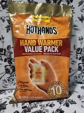 Hot Hands Hand Warmer Value Pack Of 10 Pairs NEW