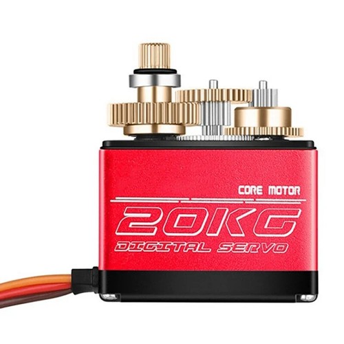 Digital Servo 20KG Waterproof Metal Gear 25T Steel Arm For RC Car Robot DIY Toys - Picture 2 of 17