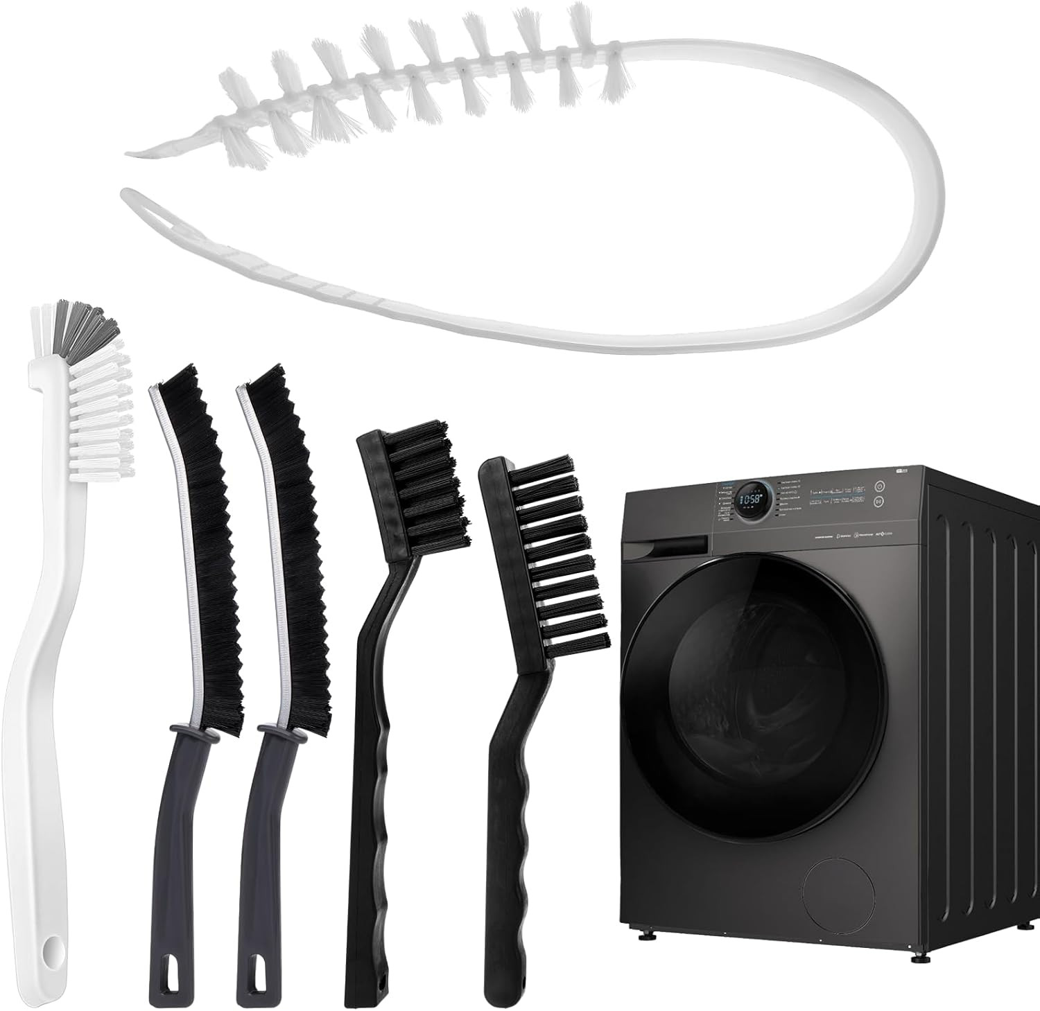 Washing Machine Cleaning Brush Kits,Front Load Washer Cleaner Tools Accessories-
