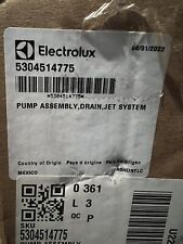 New Genuine OEM Electrolux Frigidaire Washer Drain Pump 5304514775