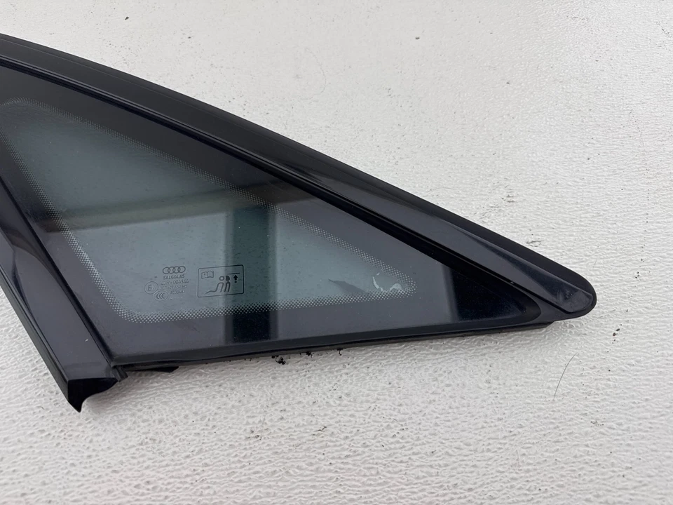 AUDI A8L QUATTRO 2011-2018 TRASERO IZQUIERDO LADO DEL CONDUCTOR CUARTO VENTANA CRISTAL OEM Foto 2 de 4