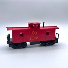 KMT / Kusan Auburn Railroad Caboose Rare Model w/ Lettering one side / O Guage