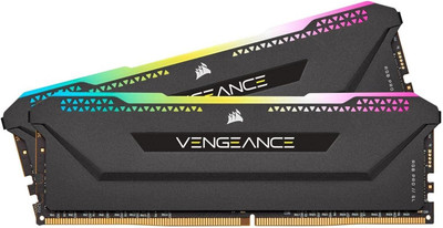 Vengeance RGB Pro SL 16GB (2X8Gb) DDR4 3200 (PC4-25600) C16 Desktop Memory   Bla