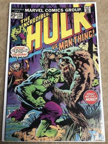 Marvel Comics Der unglaubliche Hulk #197 Klassiker Bernie Wrightson Cover schönes Exemplar