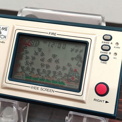 Nintendo Game Watch Fire Wide Screen 09689709 | eBay Nintendo Game Watch Fire Wide Screen 09689709 | eBay