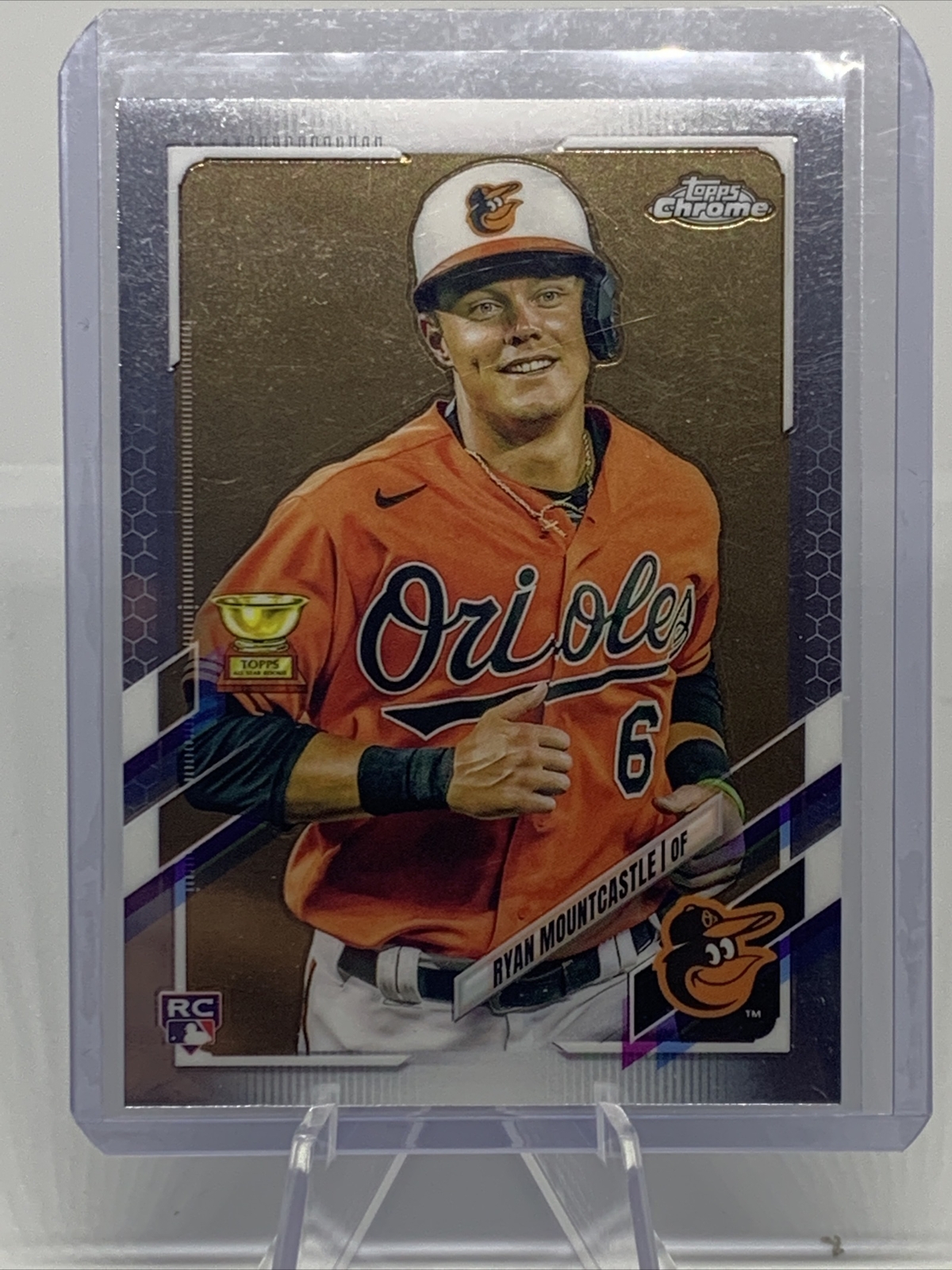 Ryan Mountcastle 2021 Topps Chrome RC #63 Baltimore Orioles