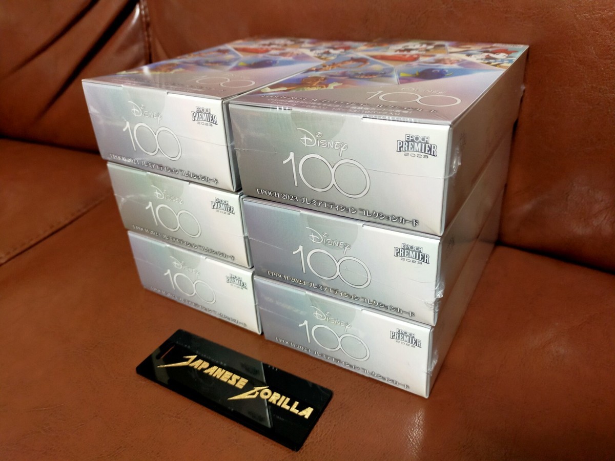 EPOCH2023 プレミアエディション　DISNEY100 カートン Disney創立100周年 2023 EPOCH PREMIER EDITION コレクション