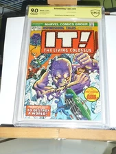 SIGNED ROY THOMAS ASTONISHING TALES 23 CBCS SS 9.0 2ND FIN FANG FOOM