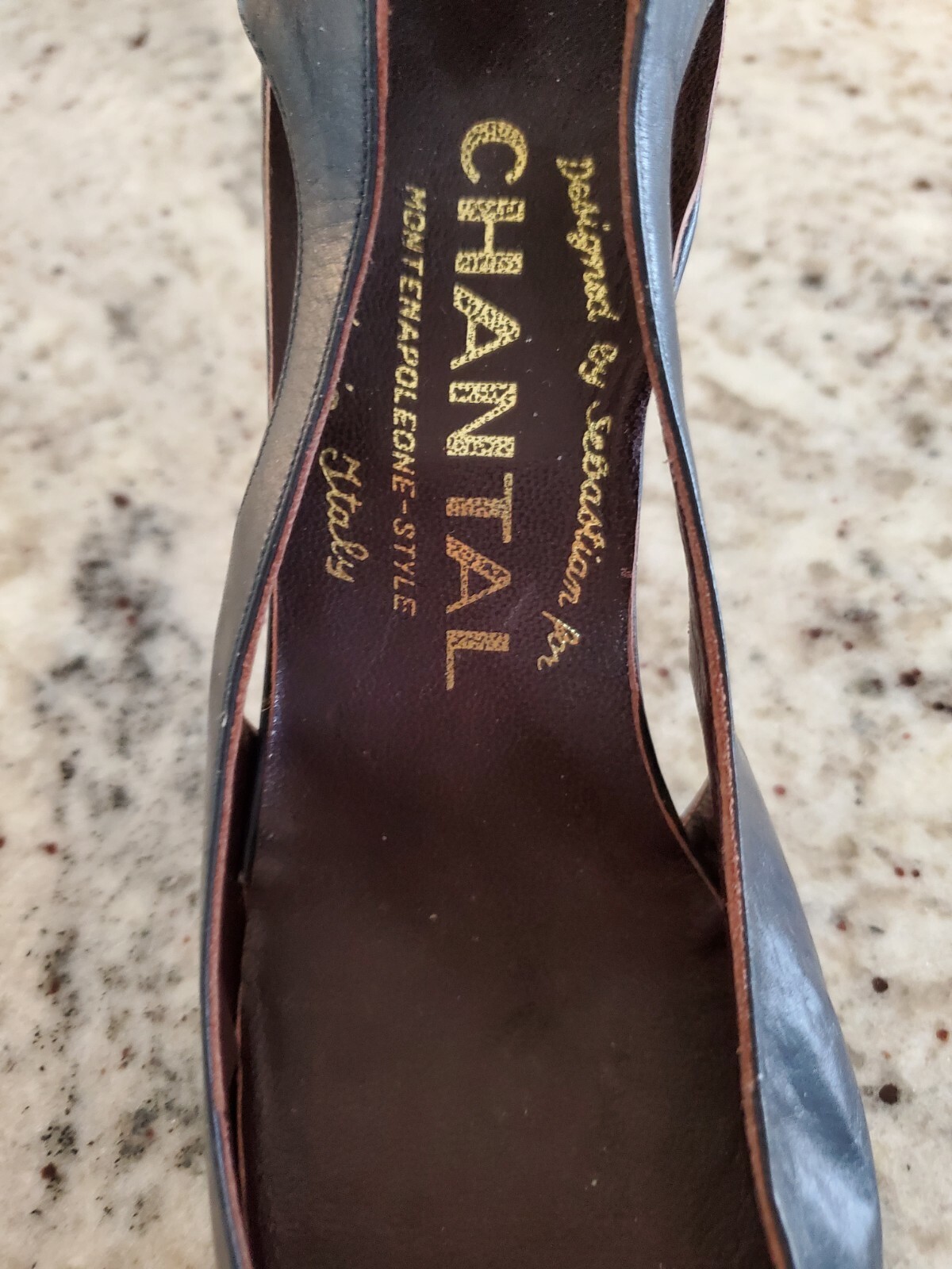 Vintage Chantal Handcrafted Salesman’s Women's High Heel Shoe Sample