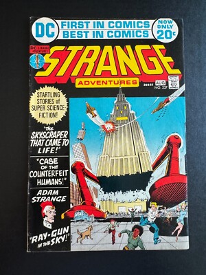 Strange Adventures #237 - First 20-cent cover price (DC, 1972) VF-