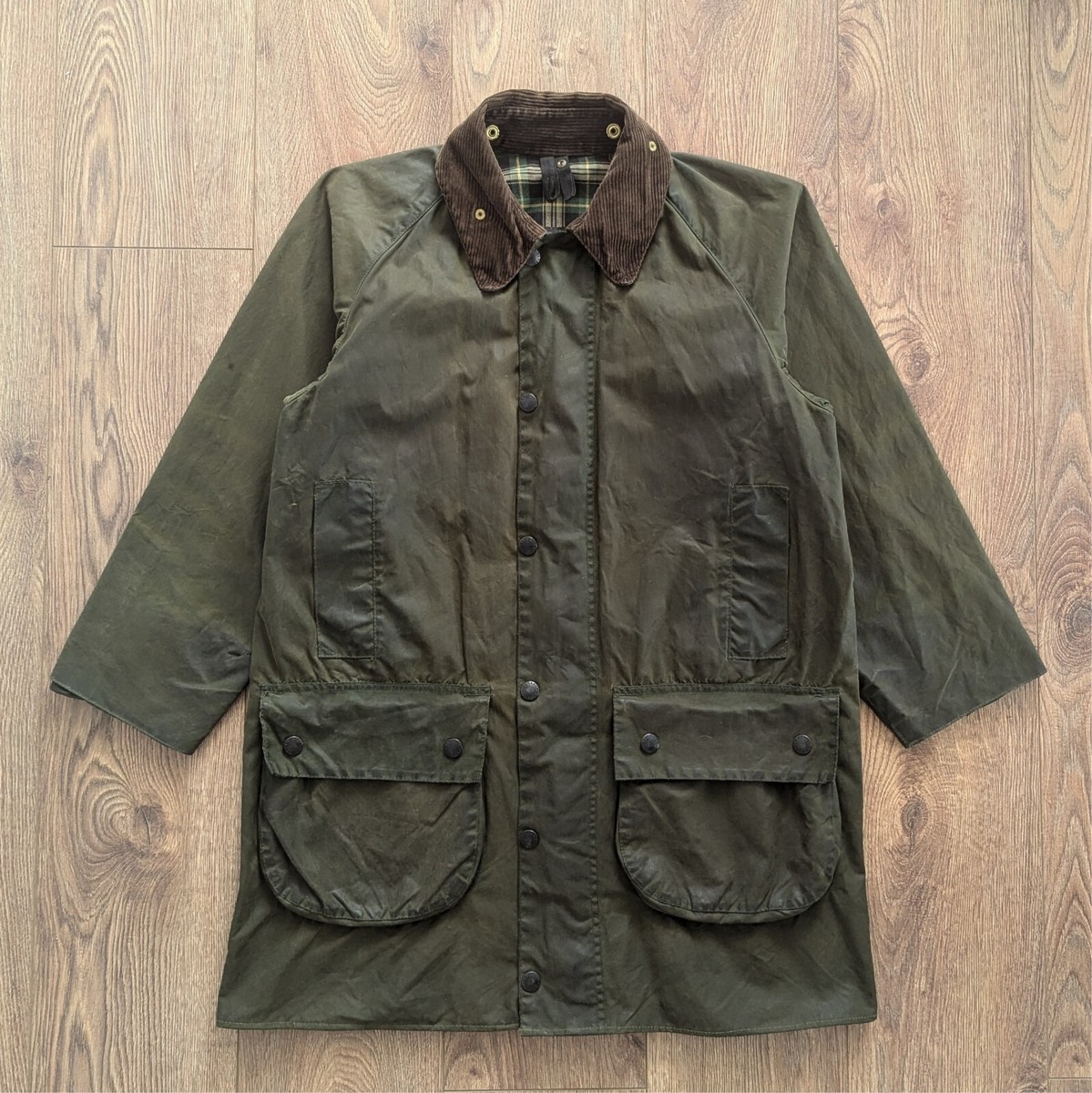 Barbour A123 Gamefair Wax Jacket C38/97CM Made In England | eBay