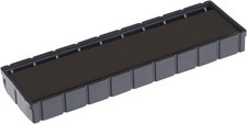 COLOP E/15 Replacement Ink Pads for Stamp - Black Pack of 2 
