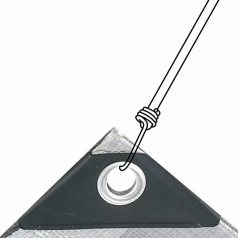 4 Lonas 6 X 8 Para Cubrir El Sol Y La Lluvia Fiestas Patio Playa Toldos Carpas Foto 3 de 3