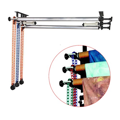 Neewer Photography 3 Roller Wall Mounting Manual Background Support System - 第 1/8 張圖片