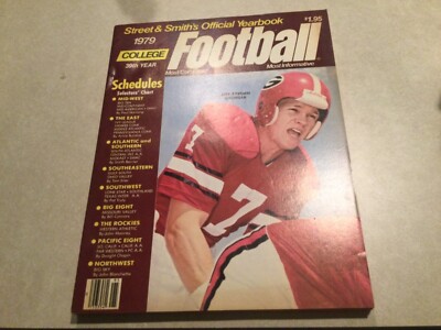 1979 Street & Smiths College Football Yearbook: Jeff Pyburn of GEORGIA ...