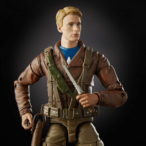 MARVEL LEGENDS SERIES CAPITÁN AMERICA WWII 6" FIGURA 2 PACK ESTUDIOS SUELTOS ... - Imagen 4 de 4