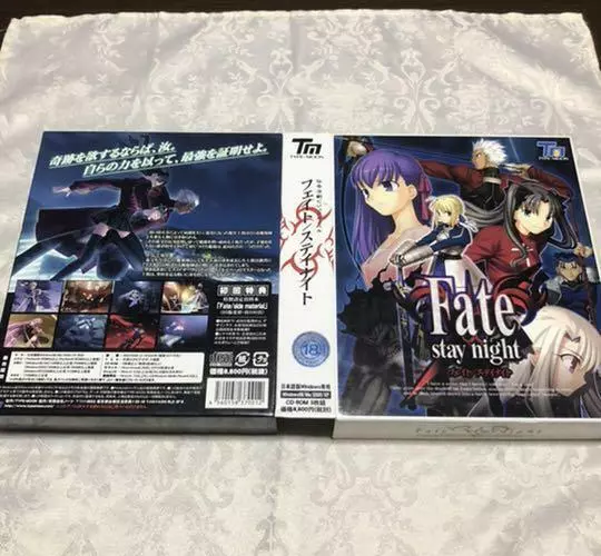 Fate Stay Night Visual Novel For Windows DVD ROM Type Moon