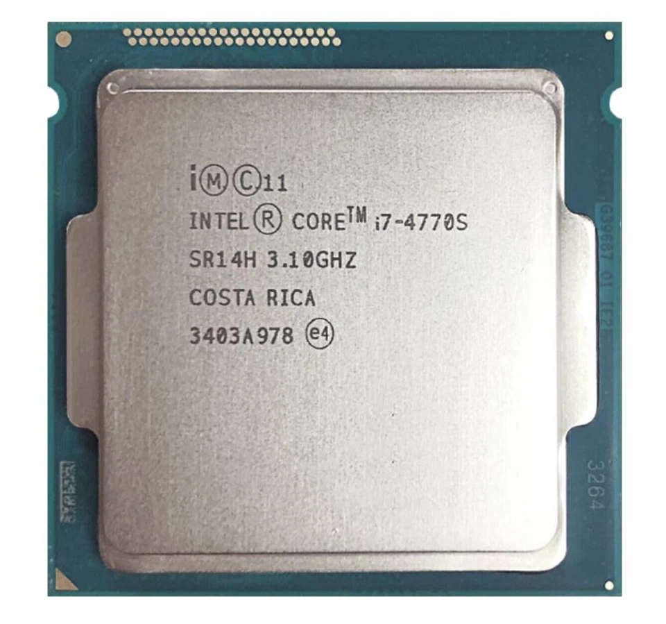 Intel Core I7-4770S SR14H 3.10 Ghz 4 Core 8MB Cache LGA 1150 CPU Processor - Image 2 of 3
