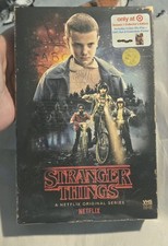 SEALED Stranger Things Season 1 Blu Ray Dvd Target Exclusive VHS Packing Poster