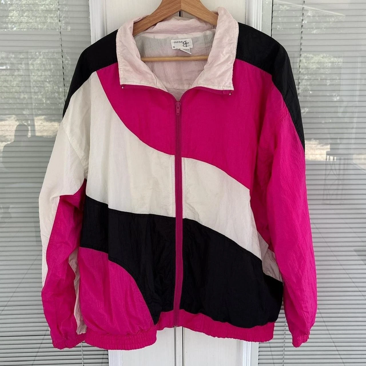 Vintage 80s Windbreaker Bocco colorblock