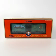 Lionel 6-52361 NTTMC TCA 50th Golden Anniversary Box Car 0-027 with Box
