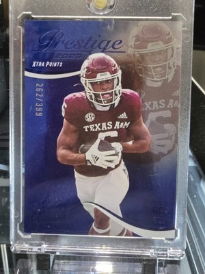 2023 Panini Prestige - Rookies De'Von Achane #328 Xtra Points Premium Blue /399