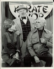 Press Photo Vivian Blaine, Mickey Rooney, Robert Alda in "A Year at the Top"