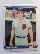 1984 FLEER GARY LAVELLE #377 NM