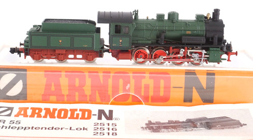 Arnold 2218 Dampflok BLE Braunschweig No. 2, geprüft, gut erhalten  ohne OVP | Condition: Gebraucht