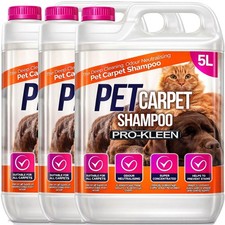 ProKleen Pet Carpet Cleaning Shampoo Upholstery Pet Stain Pet Odour Remover 15L 2.26 per litre