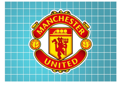 #ad Manchester United F.C. Logo Die Cut Laminated Vinyl Sticker Decal $4.50