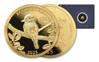 2025 Fiji Kookaburra 0.5g Gold in Card