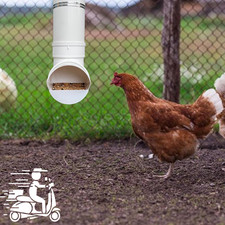 PVC Chicken Feeder,Outdoor Automatic Chicken Feeder,Chicken feeders no Waste,...