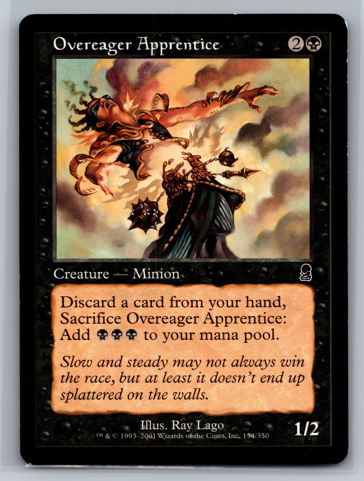 Odyssey #154 Overeager Apprentice *M5