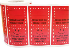 Quality Sealed Sticker,2 X 4 Inch Tamper Evident Quality Seal Labels for Deliver