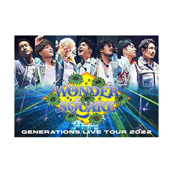 GENERATIONS LIVE TOUR 2022 gWONDER SQUAREh (2 Blu-ray) J-POP Official Japan