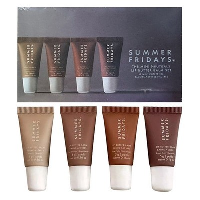 Feuchtigkeits Lippenstift Mini Neutrals Lip Butter Balm Geschenkset Smoothing