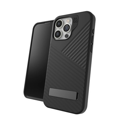 ZAGG iPhone 15 Pro Max Hülle Denali Snap mit Ständer MagSafe Schwarz UVP 45£
