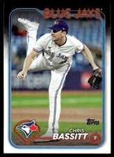 Chris Bassitt 2024 Topps #419 Toronto Blue Jays 26995 Baseball Card