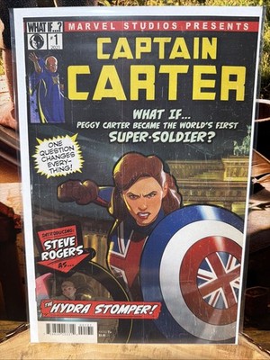 Captain Carter #1 1:25 Animation Variant 1st app Marvel (2022) Declan Shavley