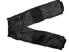 champion youth snow pants gray black insulated winter ski cargo size L 12 14