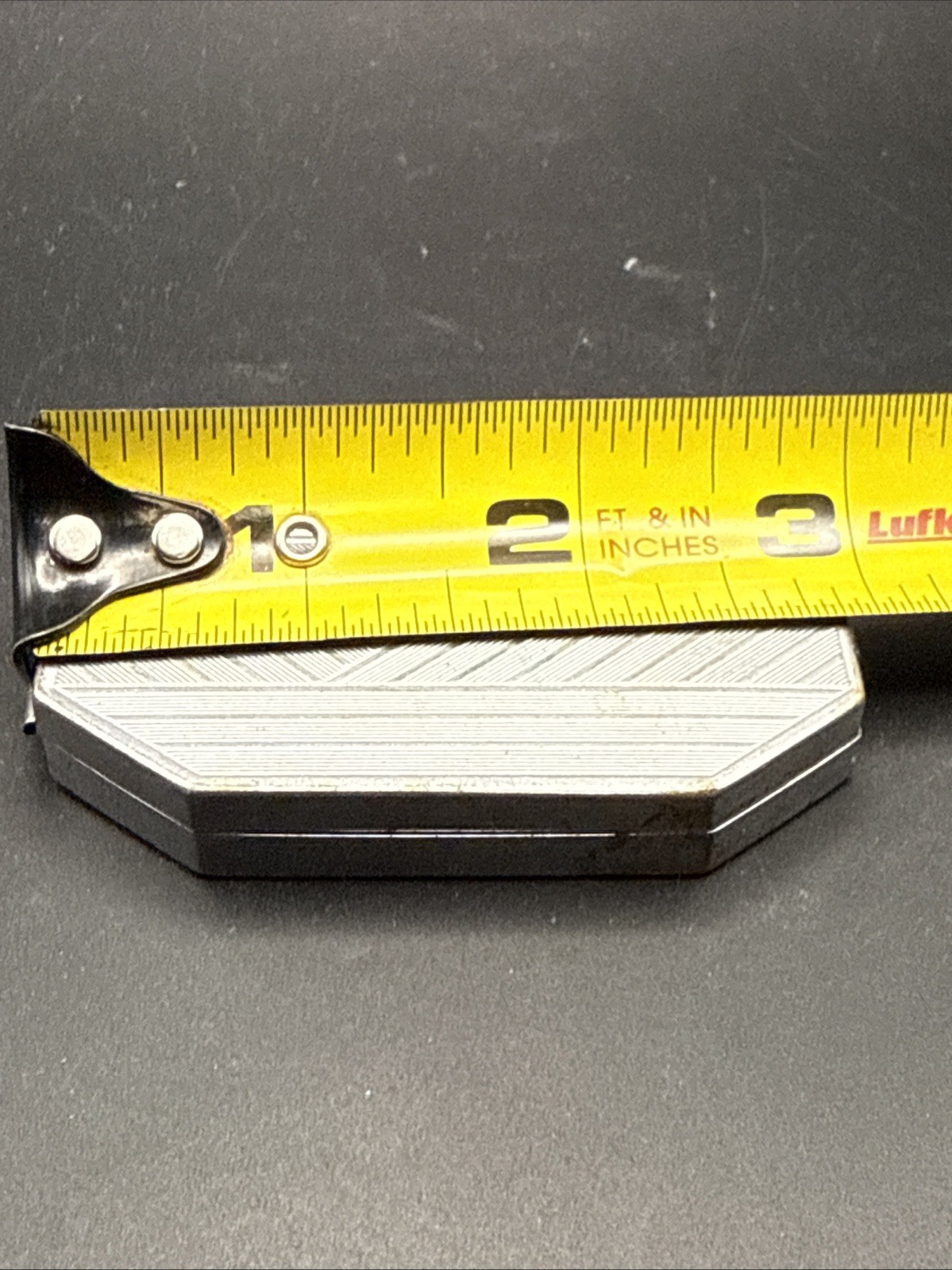 Vtg Houbigant Art Deco Compact Double Vanity Mirrored Powder Box Makeup Case