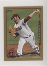2014 Topps Mini Gold 59/63 David Holmberg #242 sh7